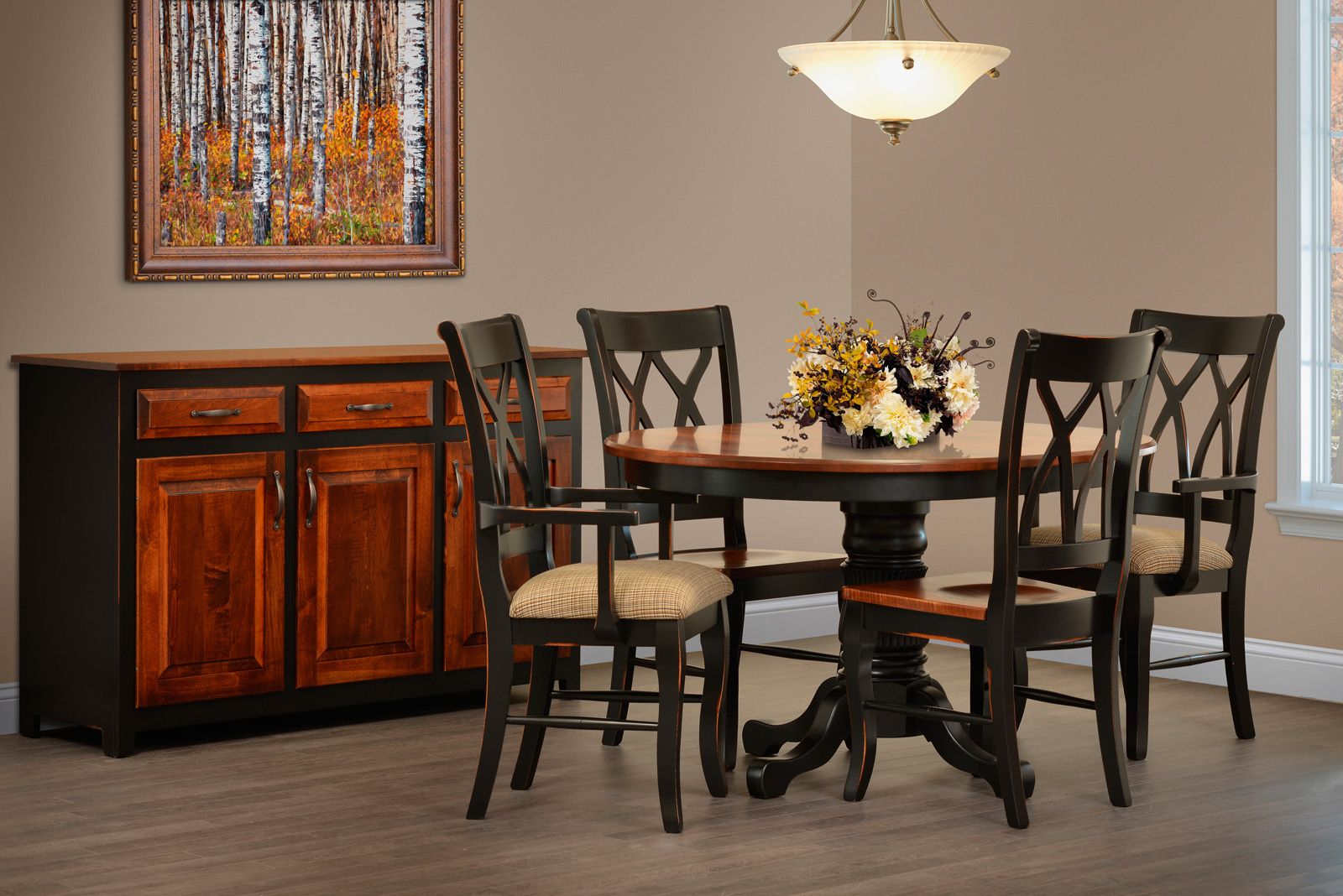 Custom Amish Dining Sets - O'Reilly's Furniture