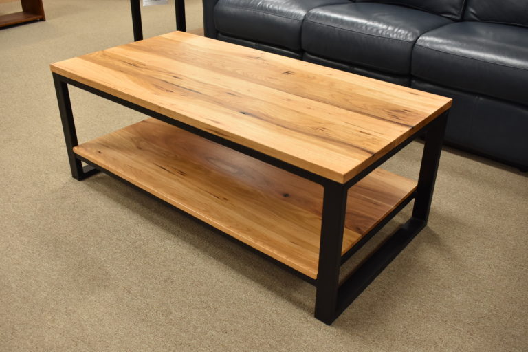 Solid wood cocktail table