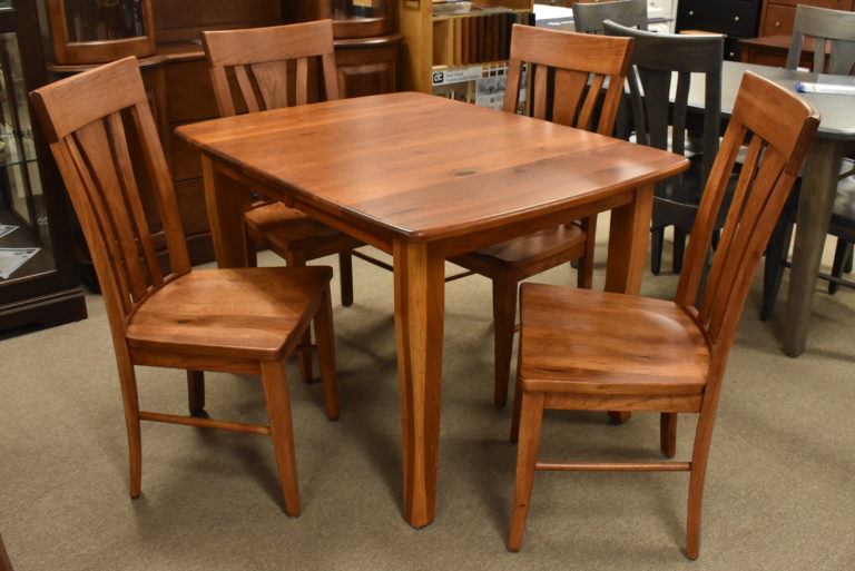 Easton Pike Dining Set O Reilly S, 36 X 48 Dining Table With Leaf