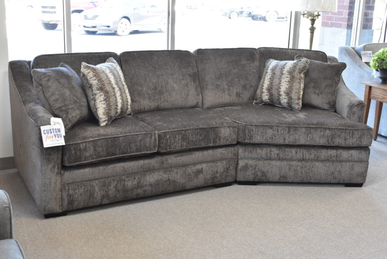 England sectional outlet with cuddler