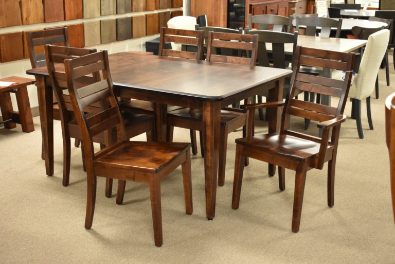 Raleigh Shaker Dining O Reilly S, Maple Dining Table And Chairs Canada