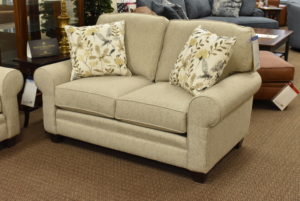 Custom loveseat from Smith Brothers