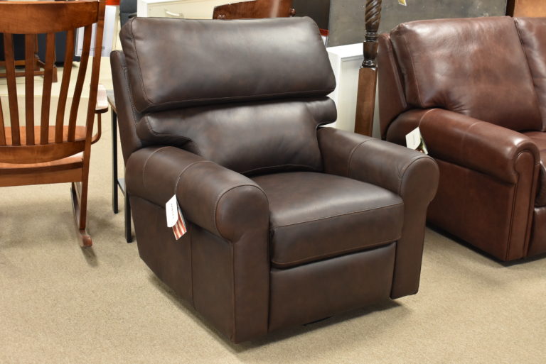 Custom Omnia Leather Recliner